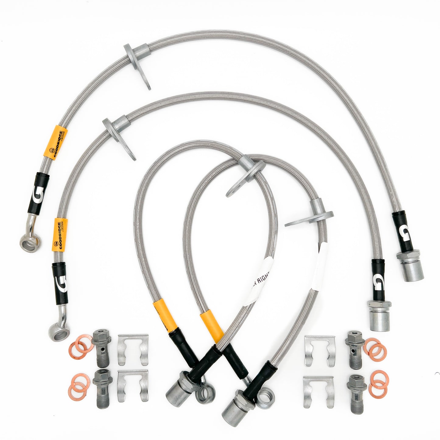 GoodRidge SS Brake Line Kit- STI 2018-2021